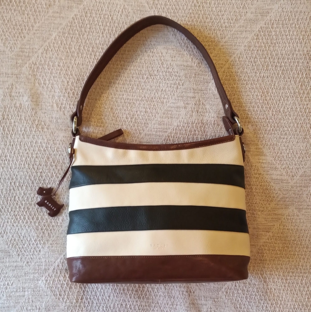 Shoulder Bag in Babington Stripe